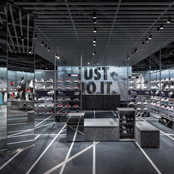 Experience the cutting-edge Nike store design by Studio Königshausen